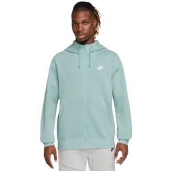Men's Jumper Nike Swoosh M Club Hoodie FZ BB - mineral/mineral/white