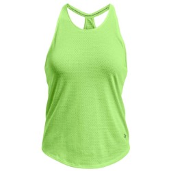 Women's top Under Armour Women's UA Streaker Run Tank - quirky lime/reflective