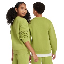 Girls' jumper Nike Kids Sportswear Club Fleece Hoodie - pear/white