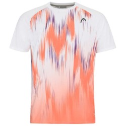 Men's T-shirt Head Topspin T-Shirt - flamingo/print vision