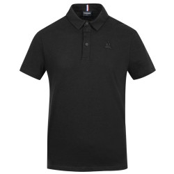 Men's Polo T-shirt Le Coq Sportif ESS T/T Polo SS No.1 M - black