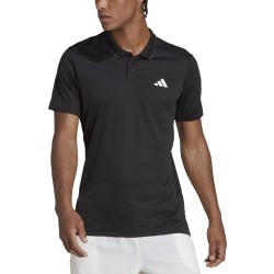 Men's Polo T-shirt Adidas Tennis Freelift Polo Shirt - black
