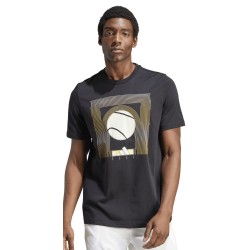 Men's T-shirt Adidas Graphic Tennis T-Shirt - black