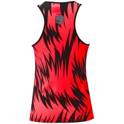 Women's top Hydrogen Scratch Tank Top - red