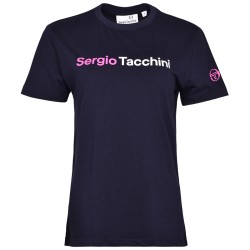 Women's T-shirt Sergio Tacchini Robin Woman T-shirt - navy/pink