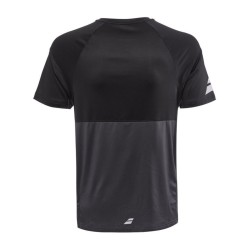 Men's T-shirt Babolat Compete Crew Neck Tee Men - black/black
