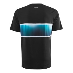 Men's T-shirt K-Swiss Hypercourt Express Crew Tee 2 - limo blac/algiers blue