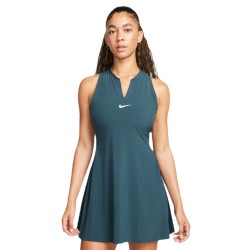 Women's dress Nike Court Dri-Fit Advantage Club Dress - deep jungle/white