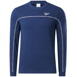 Men's Jumper Reebok Wor Piping Crew - batblu