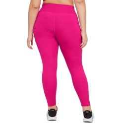Women's leggings Nike One Dri-Fit Mid-Rise Tight - fireberry/white