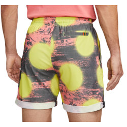 Men's shorts Nike Dri-FIT Heritage Print Tennis Shorts - volt