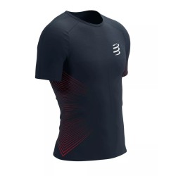 Men's T-shirt Compressport Performance SS Tshirt - salute/high risk red