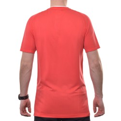 Men's Polo T-shirt Wilson Players Seamless Zip Henley 2.0 - infared