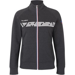 Women's jumper Tecnifibre Lady Knit Jacket - black heather