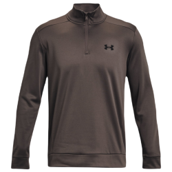 Men's Jumper Under Armour Men's Armour Fleece 1/4 Zip - fresh clay/black