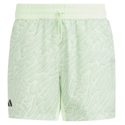 Boys' shorts Adidas Tennis Pro Shorts Kids - semi green spark/silver green