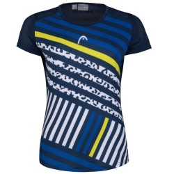 Girls' T-shirt Head Sammy T-Shirt G - dark blue/print vision