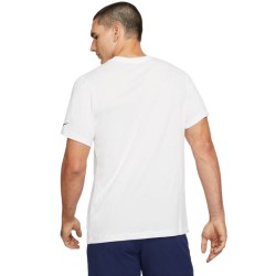 Men's T-shirt Nike Court Dri-Fit Tee Rafa M - white/binary blue/university red