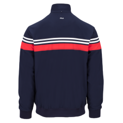 Men's Jumper Fila Jacket Bruno - navy/fila red