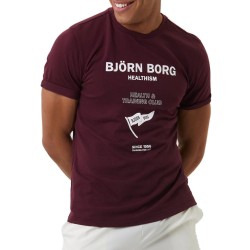 Men's T-shirt Bj_rn Borg Stockholm Training T-shirt - winetasting