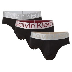 Men's Boxers Calvin Klein Hip Brief 3P - b-red carpet/white/tuffet logos