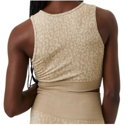 Women's top Bj_rn Borg Sthlm Seamless Light Crop Top - print