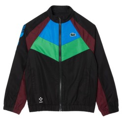 Boys' tracksuit Lacoste Tennis x Daniil Medvedev Tracksuit - black/blue/green/bordeaux