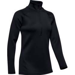 Women's jumper Under Armour Women's ColdGear Armour 1/2 Zip - black