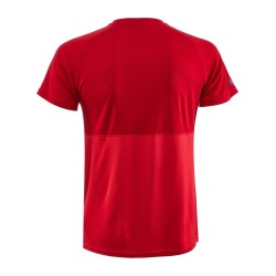 Men's T-shirt Babolat Play Crew Neck Tee Men - tomato red