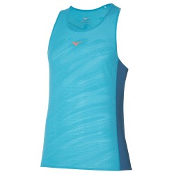 Men's T-shirt Mizuno Aero Tank - maui blue