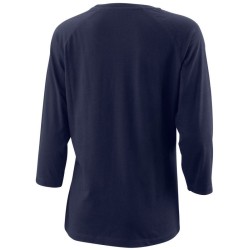 Women's long sleeve T-shirt Wilson Team II 3/4 Sleeve Tch Tee W - team navy