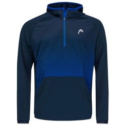Boys' jumper Head TOPSPIN Hoodie B - royal blue/print vision