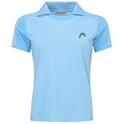 Women's polo T-shirt Head Padel Tech Polo Shirt - electric blue