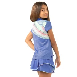 Girls' T-shirt Lucky in Love Girl's Count On Me Top - blue marine
