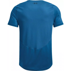 Men's T-shirt Under Armour Men's UA Rush™ 2.0 Vent Short Sleeve - cruise blue/black