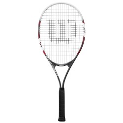 Tennis racket Wilson Fusion XL - black/red/white