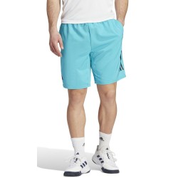 Men's shorts Adidas Club 3-Stripes Tennis Shorts 9" - lucid cyan