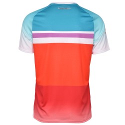 Men's T-shirt Head Performance MC Paris T-Shirt Men - blue/tangerine