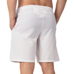 Men's shorts Lotto Tech I 9" Shorts - bright white/all black