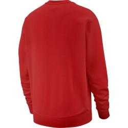 Men's Jumper Nike Swoosh Club Crew M - university red/white
