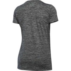 Women's T-shirt Under Armour Women's UA Tech Twist T-Shirt - black/metallic silver