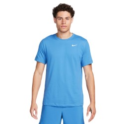 Men's T-shirt Nike Solid Dri-Fit Crew - star blue/white