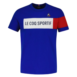 Men's T-shirt Le Coq Sportif TRI Tee Short Sleeve N°1 - bleu electro