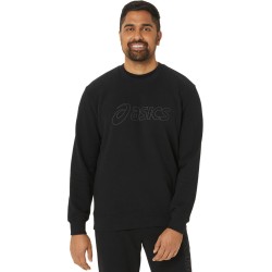 Men's Jumper Asics Sweat Shirt - performance black/graphite grey