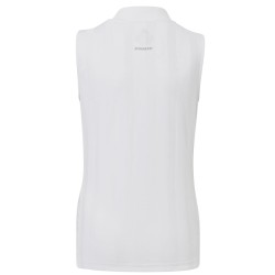 Girls' T-shirt Adidas Q3 Match Tank - white/scarlet