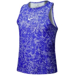 Girls' T-shirt Nike Court Dri-Fit Victory Tank Printed G - concord/white