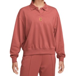 Women's jumper Nike Court Dri-Fit Heritage Tennis Polo - canyon rust