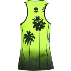 Women's top Hydrogen Palm Tank Top Woman - fluo yellow