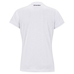 Women's polo T-shirt Tecnifibre Team Mesh Polo - white