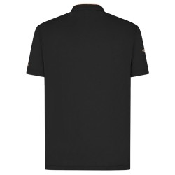 Men's Polo T-shirt EA7 Man Jersey Jumper - black